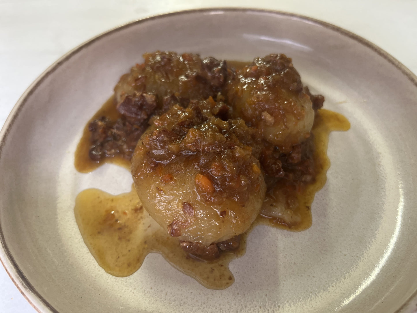 RELLENO de Carrilleras al Pedro Ximénez