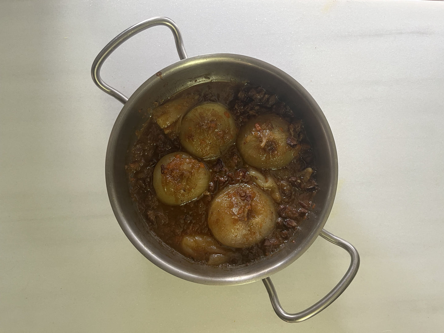 RELLENO de Carrilleras al Pedro Ximénez